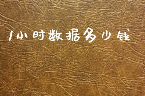 1小时数据多少钱_https://m.ycdhulan.com_股市在线_第1张