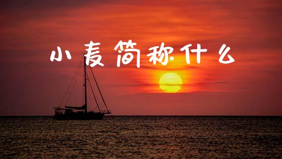 小麦简称什么_https://m.ycdhulan.com_证券新闻_第1张