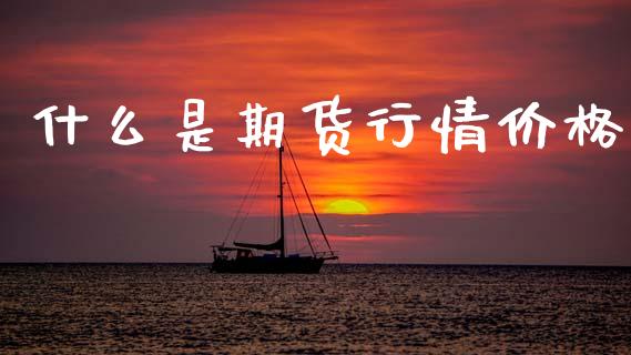 什么是期货行情价格_https://m.ycdhulan.com_理财产品_第1张