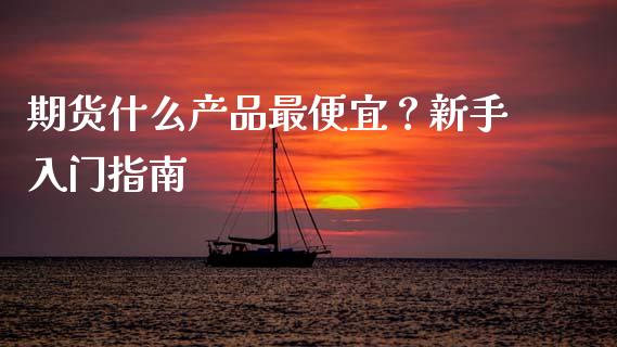 期货什么产品最便宜？新手入门指南_https://m.ycdhulan.com_股市在线_第1张