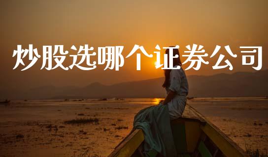 炒股选哪个证券公司_https://m.ycdhulan.com_财经要闻_第1张