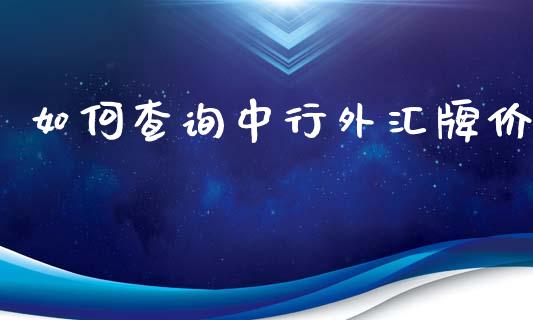 如何查询中行外汇牌价_https://m.ycdhulan.com_期货交易_第1张