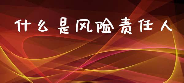 什么是风险责任人_https://m.ycdhulan.com_理财产品_第1张