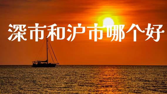 深市和沪市哪个好_https://m.ycdhulan.com_财经要闻_第1张