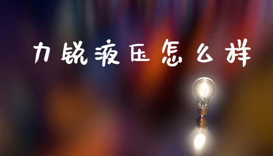力锐液压怎么样_https://m.ycdhulan.com_股市在线_第1张