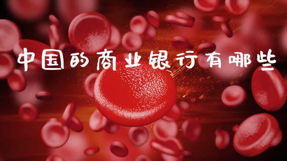 中国的商业银行有哪些_https://m.ycdhulan.com_股市在线_第1张
