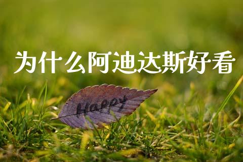 为什么阿迪达斯好看_https://m.ycdhulan.com_理财产品_第1张