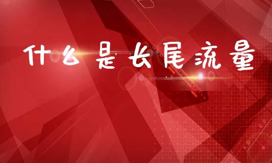 什么是长尾流量_https://m.ycdhulan.com_理财产品_第1张