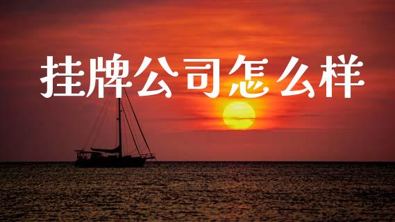 挂牌公司怎么样_https://m.ycdhulan.com_财经要闻_第1张