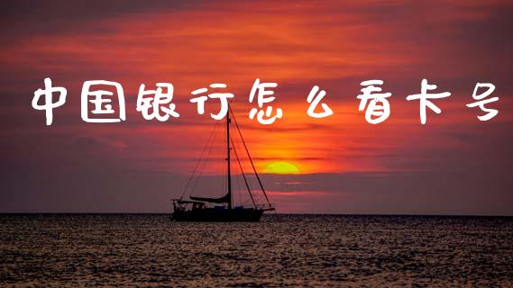 中国银行怎么看卡号_https://m.ycdhulan.com_理财产品_第1张
