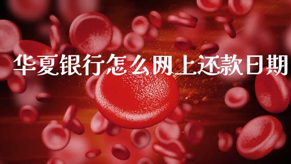 华夏银行怎么网上还款日期_https://m.ycdhulan.com_国际金融_第1张