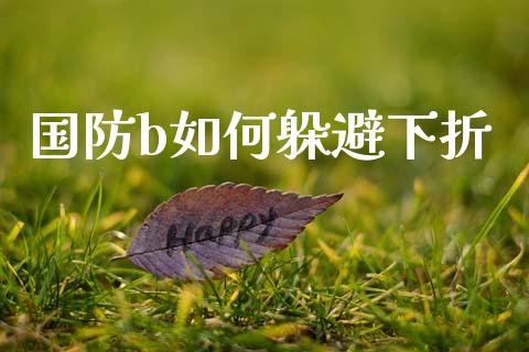 国防b如何躲避下折_https://m.ycdhulan.com_证券新闻_第1张