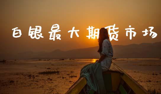 白银最大期货市场_https://m.ycdhulan.com_财经要闻_第1张