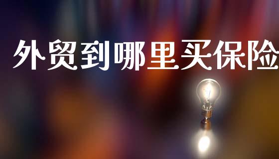 外贸到哪里买保险_https://m.ycdhulan.com_理财产品_第1张