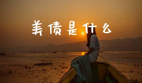 美债是什么_https://m.ycdhulan.com_财经要闻_第1张
