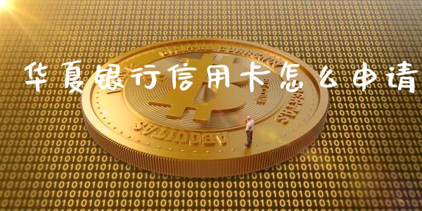 华夏银行信用卡怎么申请_https://m.ycdhulan.com_理财产品_第1张