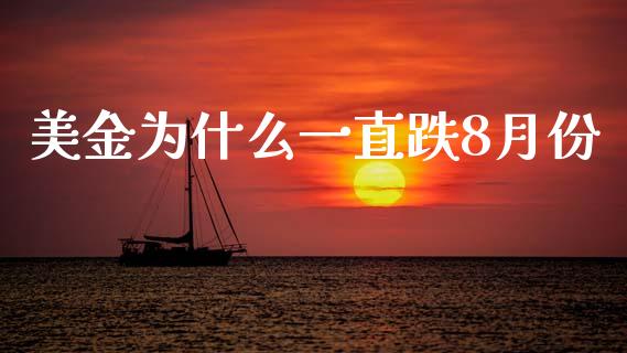 美金为什么一直跌8月份_https://m.ycdhulan.com_理财产品_第1张