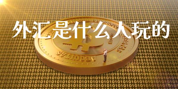 外汇是什么人玩的_https://m.ycdhulan.com_财经要闻_第1张