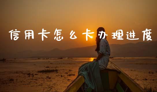 信用卡怎么卡办理进度_https://m.ycdhulan.com_国际金融_第1张