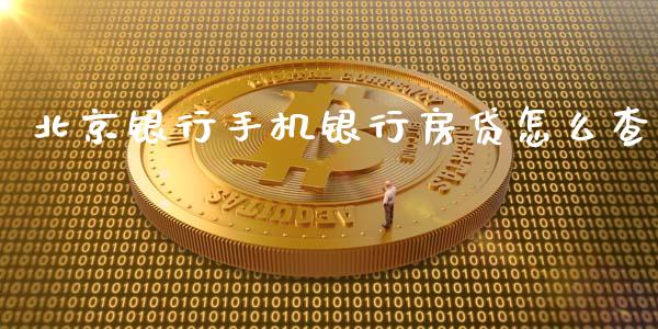 北京银行手机银行房贷怎么查_https://m.ycdhulan.com_财经要闻_第1张