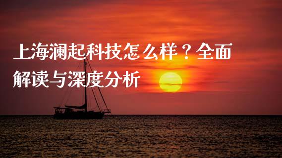 上海澜起科技怎么样？全面解读与深度分析_https://m.ycdhulan.com_国际金融_第1张