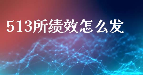 513所绩效怎么发_https://m.ycdhulan.com_股市在线_第1张