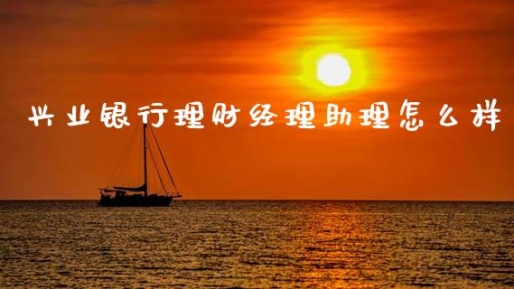 兴业银行理财经理助理怎么样_https://m.ycdhulan.com_国际金融_第1张