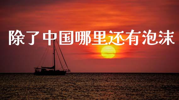除了中国哪里还有泡沫_https://m.ycdhulan.com_财经要闻_第1张