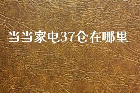 当当家电37仓在哪里_https://m.ycdhulan.com_股市在线_第1张