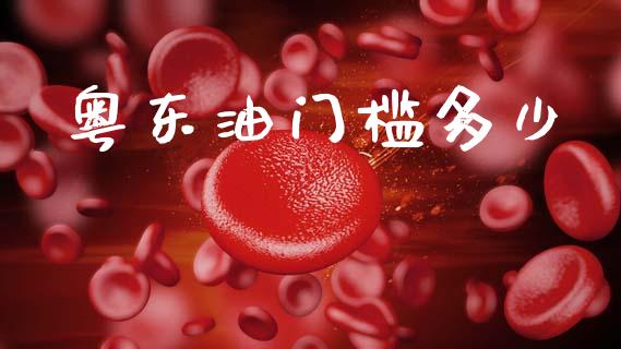粤东油门槛多少_https://m.ycdhulan.com_财经要闻_第1张