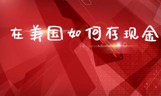 在美国如何存现金_https://m.ycdhulan.com_股市在线_第1张