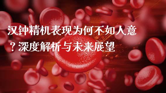 汉钟精机表现为何不如人意？深度解析与未来展望_https://m.ycdhulan.com_理财产品_第1张