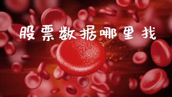 股票数据哪里找_https://m.ycdhulan.com_股市在线_第1张