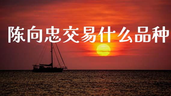 陈向忠交易什么品种_https://m.ycdhulan.com_理财产品_第1张