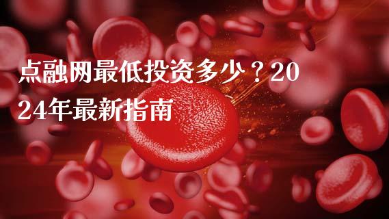 点融网最低投资多少？2024年最新指南_https://m.ycdhulan.com_国际金融_第1张