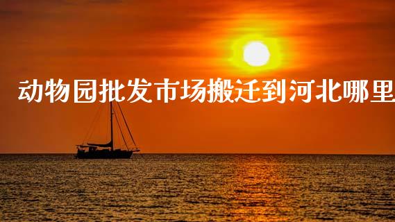 动物园批发市场搬迁到河北哪里_https://m.ycdhulan.com_财经要闻_第1张