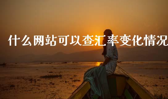什么网站可以查汇率变化情况_https://m.ycdhulan.com_股市在线_第1张
