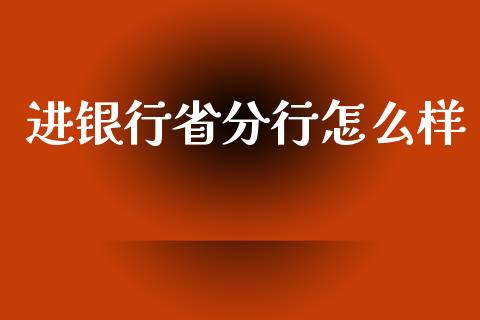进银行省分行怎么样_https://m.ycdhulan.com_理财产品_第1张