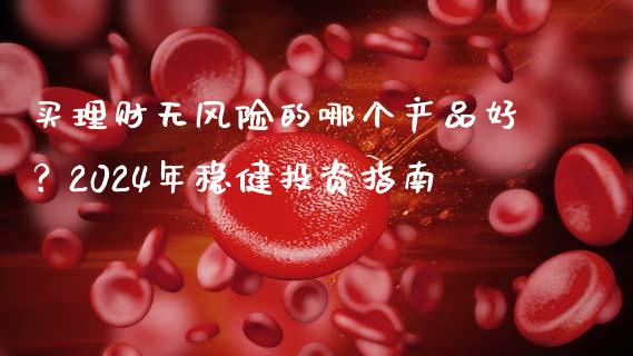 买理财无风险的哪个产品好？2024年稳健投资指南_https://m.ycdhulan.com_股市在线_第1张