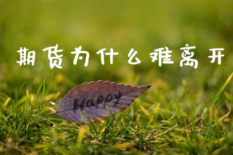 期货为什么难离开_https://m.ycdhulan.com_国际金融_第1张
