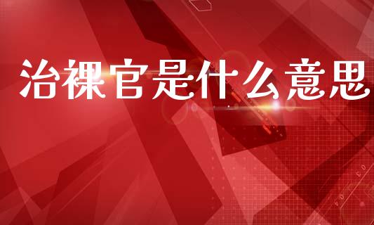 治裸官是什么意思_https://m.ycdhulan.com_财经要闻_第1张