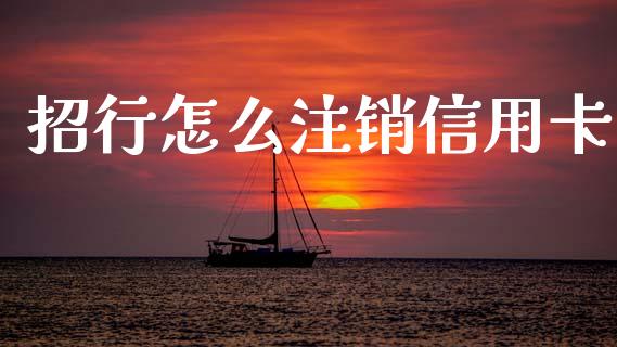 招行怎么注销信用卡_https://m.ycdhulan.com_理财产品_第1张