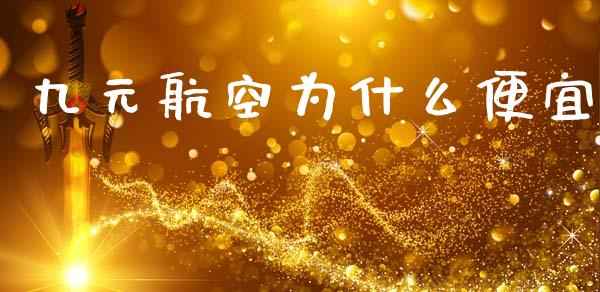九元航空为什么便宜_https://m.ycdhulan.com_股市在线_第1张