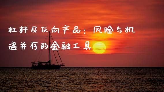 杠杆及反向产品：风险与机遇并存的金融工具_https://m.ycdhulan.com_证券新闻_第1张