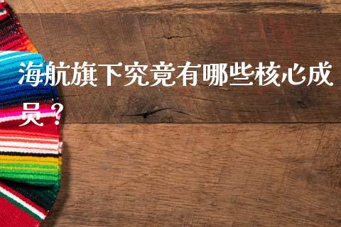 海航旗下究竟有哪些核心成员？_https://m.ycdhulan.com_理财产品_第1张