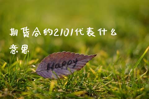 期货合约2101代表什么意思_证券新闻_第1张_财经要闻_股市在线_理财产品_国际金融 期货合约2101代表什么意思_https://m.ycdhulan.com_证券新闻_第1张