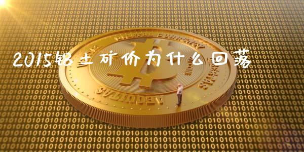 2015铝土矿价为什么回落_https://m.ycdhulan.com_国际金融_第1张