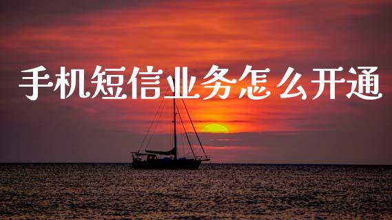 手机短信业务怎么开通_https://m.ycdhulan.com_股市在线_第1张