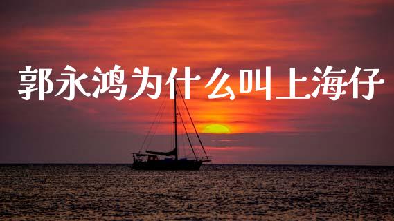 郭永鸿为什么叫上海仔_https://m.ycdhulan.com_股市在线_第1张