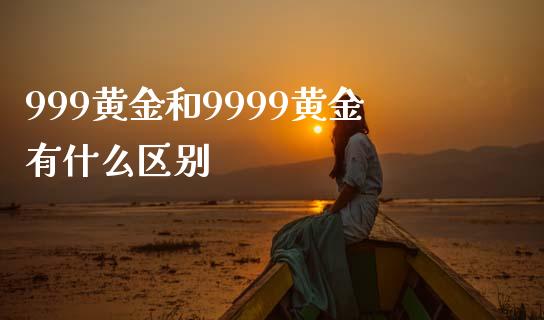 999黄金和9999黄金有什么区别_https://m.ycdhulan.com_财经要闻_第1张